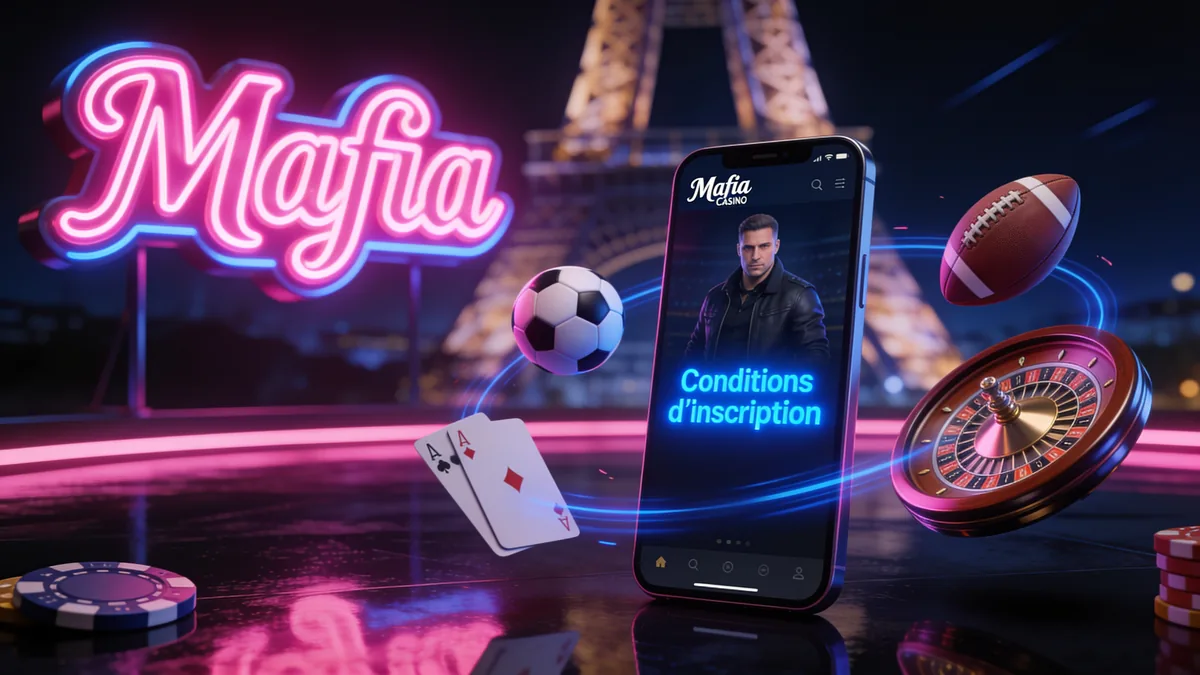 Conditions d'inscription sur Mafia Casino — mafia casino en France